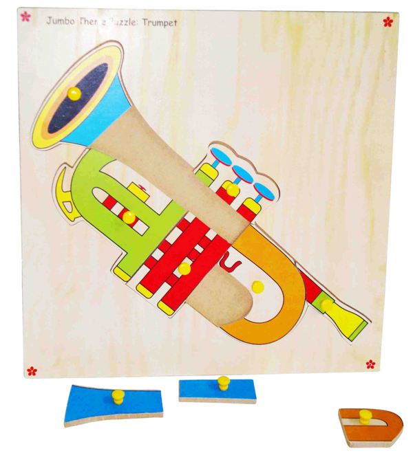 Wooden Trumpet Puzzle